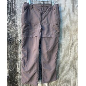 The North Face Women Convertible Hiking Pants Cargo Taupe Zip Off Gorpcore Short